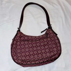 Purple Baguette Purse